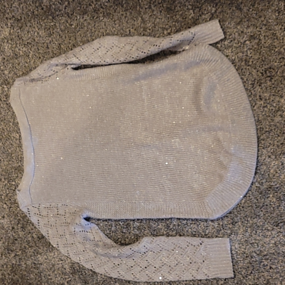 Sparkley long-sleeved sweater